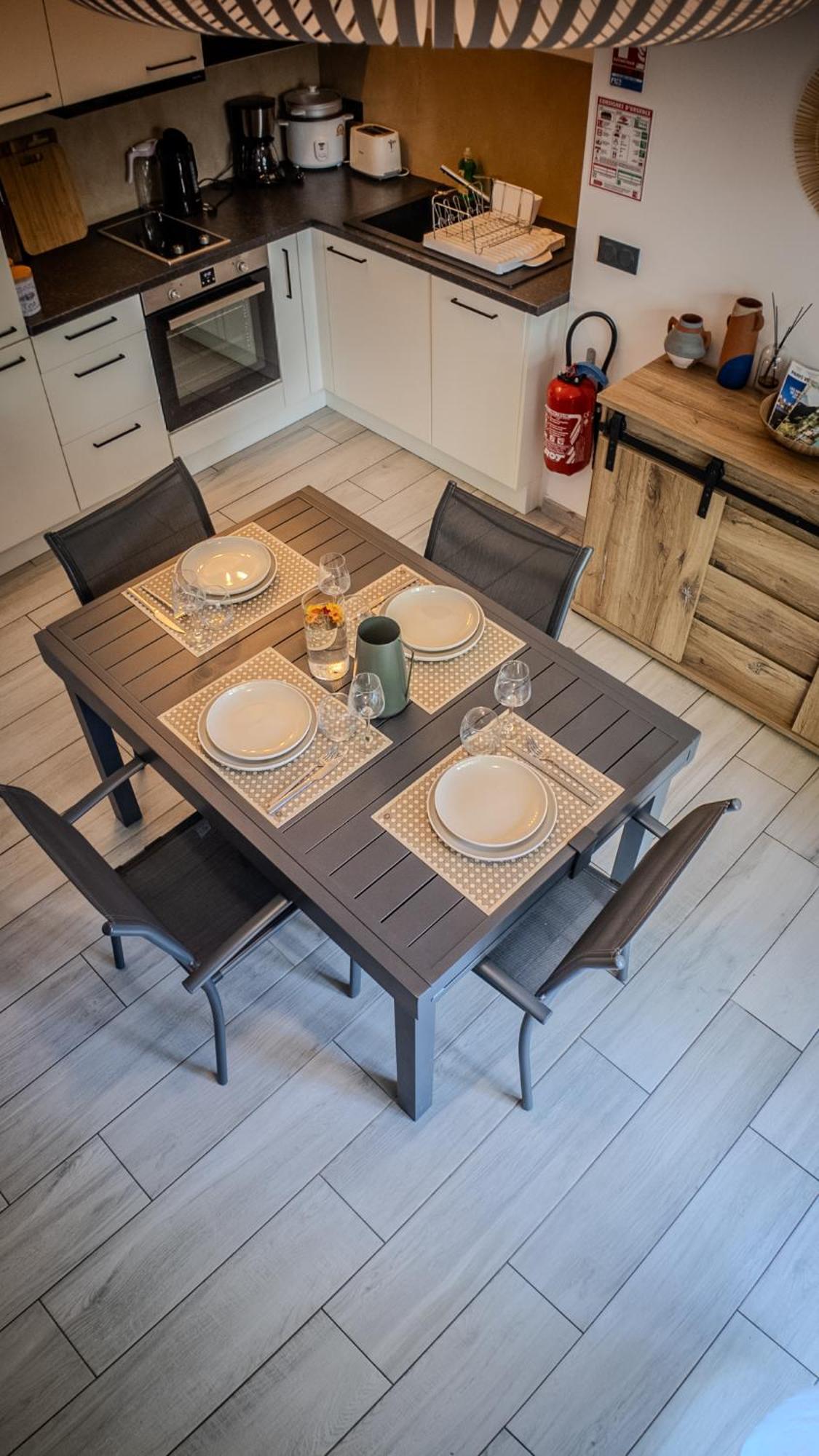 Les 3 Sables, Coco Apartment L'Etang-Sale Luaran gambar